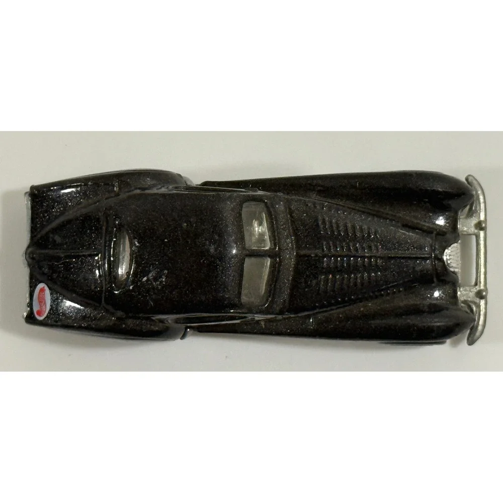Hot Wheels Talbot Lago Diecast Car Kids 1:64 Black Metallic Vintage Style 1987